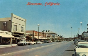 South First Street, Looking East, Livermore, California                                                     